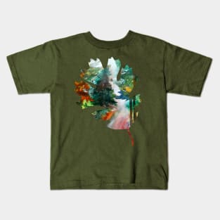 Leaf Autumn Art Kids T-Shirt